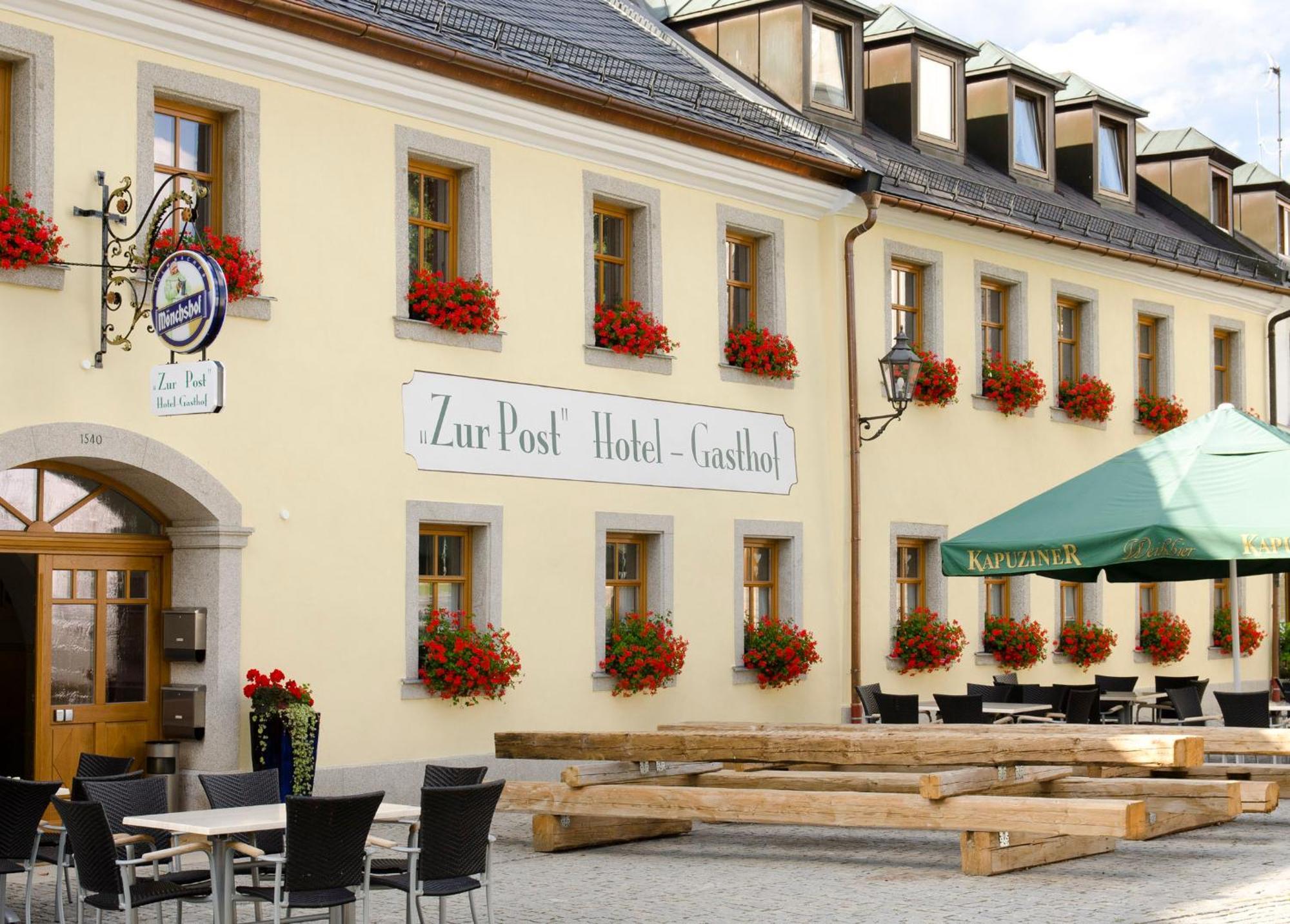 Hotel Gasthof Zur Post Bärnau Exterior foto